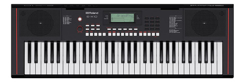 Roland E-x10 Teclado Digital 61 Teclas Con Funda Base Banco