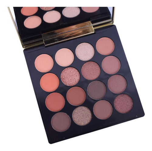 Paleta De Sombras Matte Y Satinadas 16 Tonos.