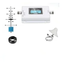 Comprar Kit Antena Repetidor Señal Celular 75db 3g Rural Urbana Gain