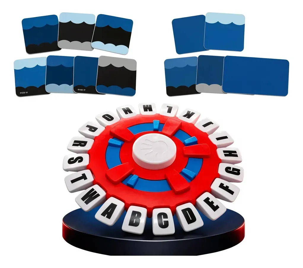 Jogo Tabuleiro Tapple Stop Letras Palavras Som Educativo