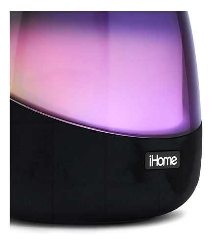 Alto-falante Bluetooth recarregável Ihome Iav5 para Amazon Echo Dot Color Black 110v