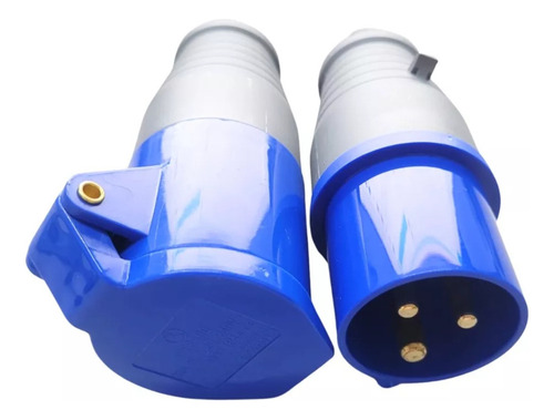Conjunto Plugue + Tomada Industrial 16a 2p+t Soprano