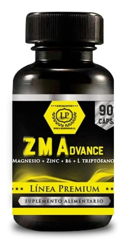 Zma Dvance (magnesio+l Triptófano+zinc+b6) Fórmula Mejorada
