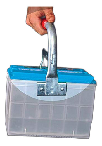 Porta Batería Pesada Atd Tools - Resistente Y Práctico