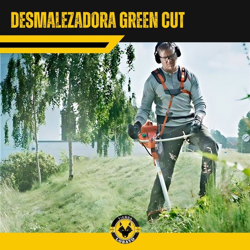 Desmalezadora Bordeadora 2hp Profesional 52cc Kit + Arnes