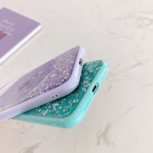 Imagem 3 de 6 de Capa Capinha Case Glitter Transparente iPhone 11 (6,1 )