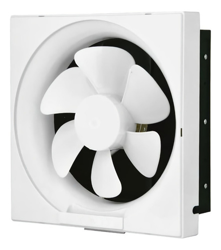 Imagen 2 de 6 de Extractor De Aire Industrial Para Baño, Cocina. 10 Pulgadas Color Blanco 110 - 120v