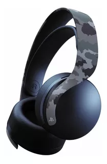 Headset Sem Fio Pulse 3d Gray Camouflage Sony Cor Cinza Cor da luz Cinza