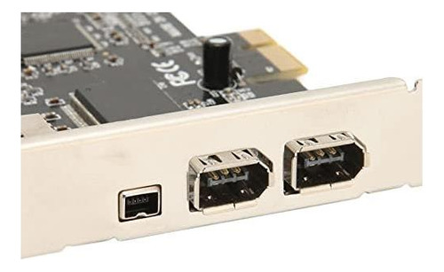 Tarjeta Pcie Firewire, Pci Ex1 A Ieee Externo 1394 De 4 (2 X