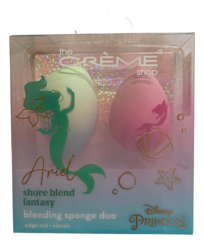 Set Esponjas Shore Blend Fantasy Disney Princess Creme Shop