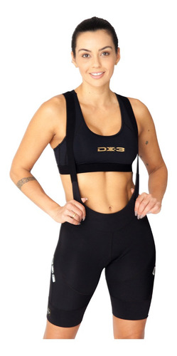 Imagem 2 de 3 de Bretelle Dx-3 Ciclismo Feminino Techno-x