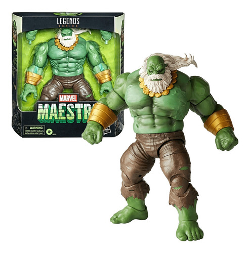 Marvel Legends Series Hulk Maestro Bruce Banner Colecionável