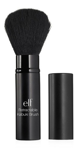 Brocha Maquillaje Elf Retractable Kabuki Brush Color Negro