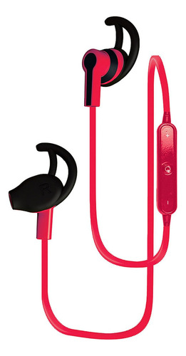 Auriculares Coby Wireless, Rojo Recargables Con Bluetooth
