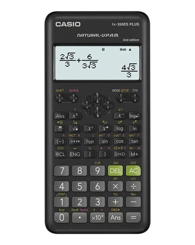 Calculadora Científica Casio Original Fx-350es Plus 