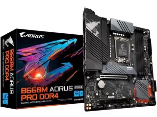 Placa Mãe Gigabyte Intel B660m Aorus Pro Ddr4 1700 M.2 Nvme