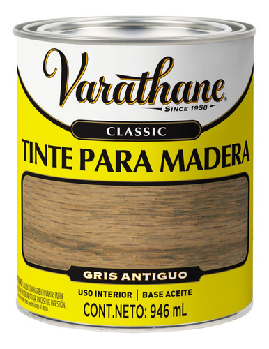 Tinte Para Madera Varathane Classic 946 Ml. Tono A Elegir...