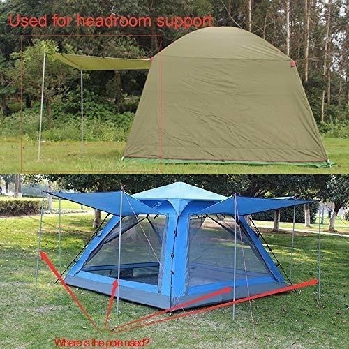 Top Lander Postes De Lona Ajustables Para Carpas Plegables D