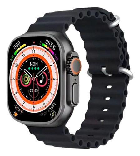 Smartwatch Hello Watch 3 + Malla Ultra De Regalo Plateado Mesh Negro Plateado