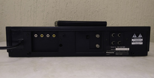 Video Cassete Panasonic Nv-g21 Mono 4 Cabeças Com Controle (Usado)