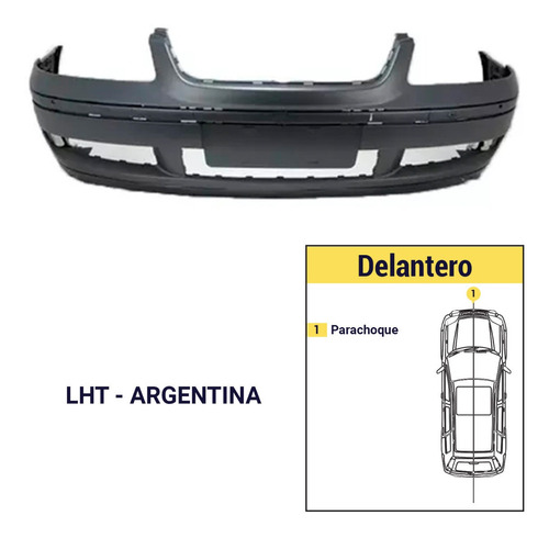 Parachoques Delantero Volkswagen Gol G3 2002