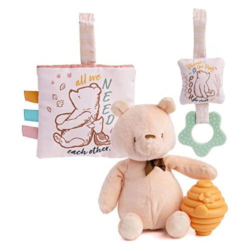 Juego Clásico De 4 Piezas De Pooh Peluche De Pooh, Jug...