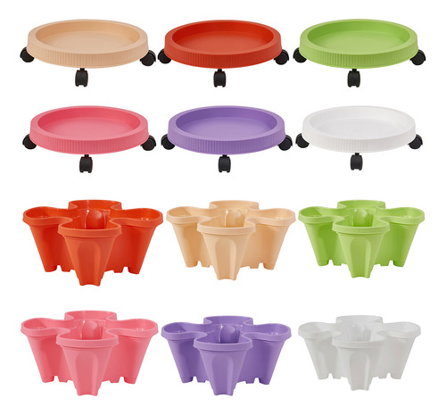 Maceta Apilable, Macetas Apilables De Flores De Plástico