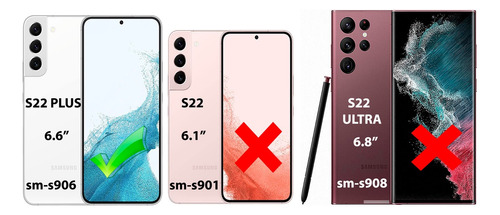 Funda Para Samsung Galaxy S22 Plus Antigolpes.