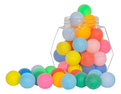Lestiour - Pelotas De Ping Pong De 50/100 Unidades, Color A