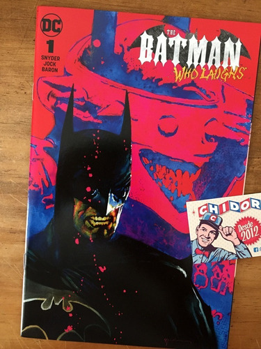 Comic - Batman Who Laughs #1 Midtown Sienkiewicz Variant