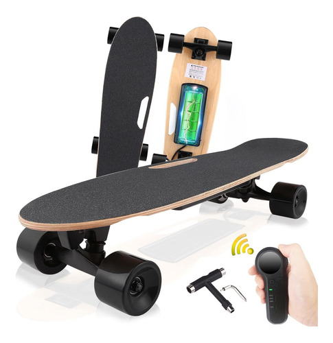 Patineta Electrica Larga Electronica Para Adulto Control Mph