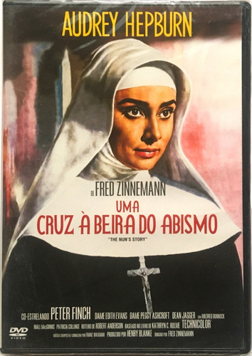 Dvd Uma Cruz Á Beira Do Abismo Audrey Hepburn Lacrado