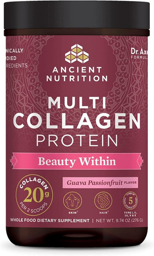 Dr. Axe Ancient Nutrition Multi Collagen Protein Elige Sabor