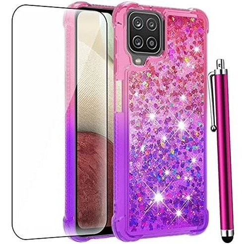 Carcaza Smartphone Caiyunl Galaxy A12 Anti Golpes Diamantina