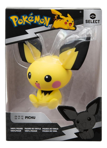 Pichu 10cm Vinilo Pokemon Select Jazwares