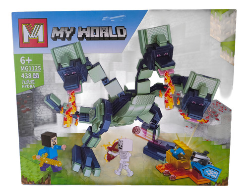 My World Bloques Para Armar Hydra Mg1125 438pz 438 My World