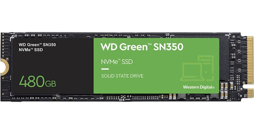 Ssd M.2 480gb Disco Duro Solido Western Digital Sn350 Nvme