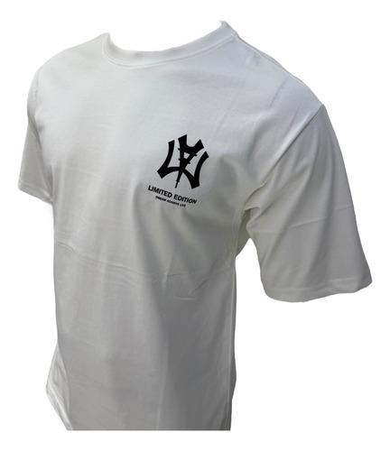 Playera Hombre Oversize Estampado New York Paris Palm Angels