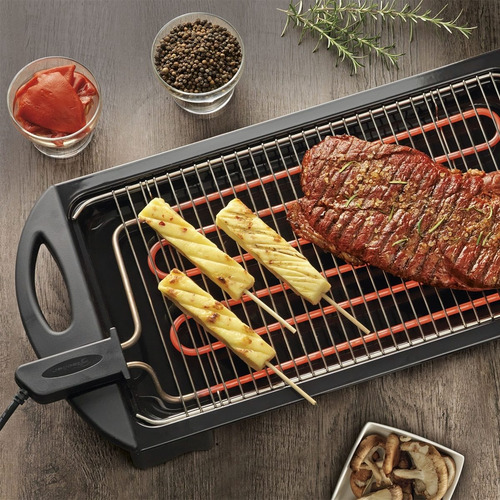 Churrasqueira Elétrica Portátil 1800w Preta 4513 Fischer