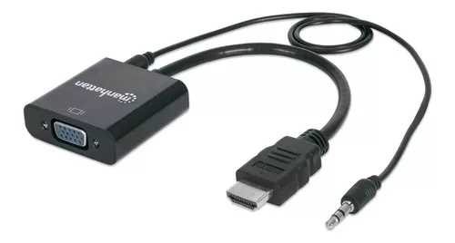 Conversor HDMI macho a VGA hembra Nisuta NS-COHDVG4 - DL Garbe