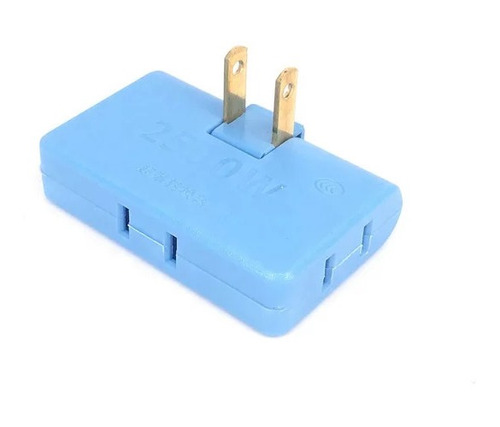 2 X Adaptador Eléctrico De Enchufe Multienchufe 