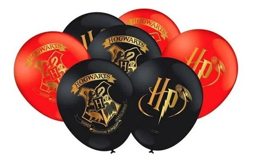 Harry Potter Balão Bexiga Látex N9 Festcolor 25 Unid