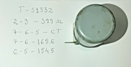 Thordarson Audio Transformer Made Is U.s.a.t-51332 Bbd (Usado)