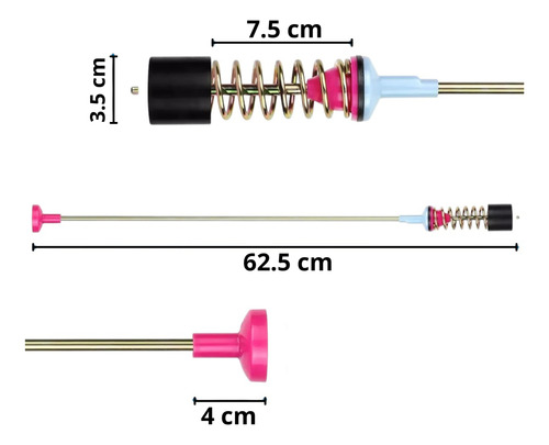 Suspensión Lavadora Sirve Para Samsung 62.5 Cms Largo