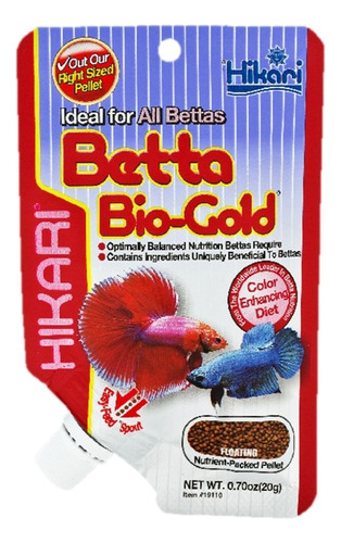 Hikari Betta Bio Gold 20g Ideal Para Todos Los Bettas