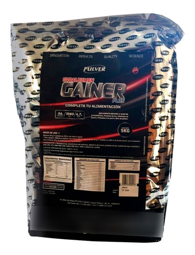 Gainer Plus 5 Kg Pulver Ganador De Peso Proteína Y Carbos