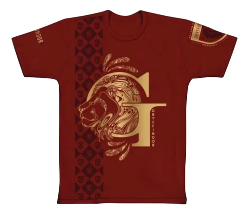 comprar Camiseta Grifinoria Hogwarts Harry Potter Geek Nerd Presente