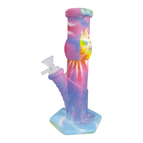 Bong De Silicona 22cm Con Quemador / Growlandchile