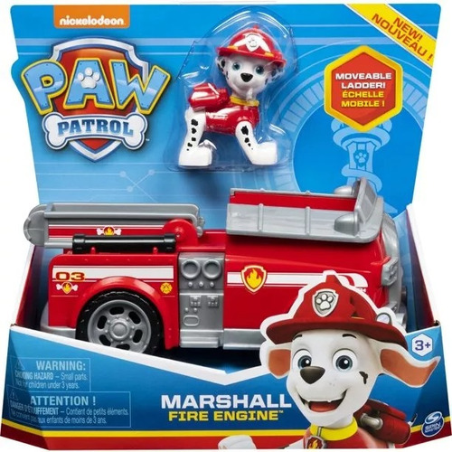 Paw Patrol Marshall Camión De Bomberos