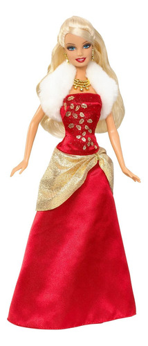 Muñeca Barbie Holiday Wishes